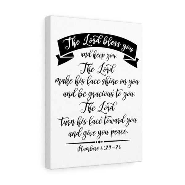 Scripture Canvas The Lord Bless You Numbers 6:24 26 Christian Bible Verse Meaningful Framed Prints, Canvas Paintings - Image 6