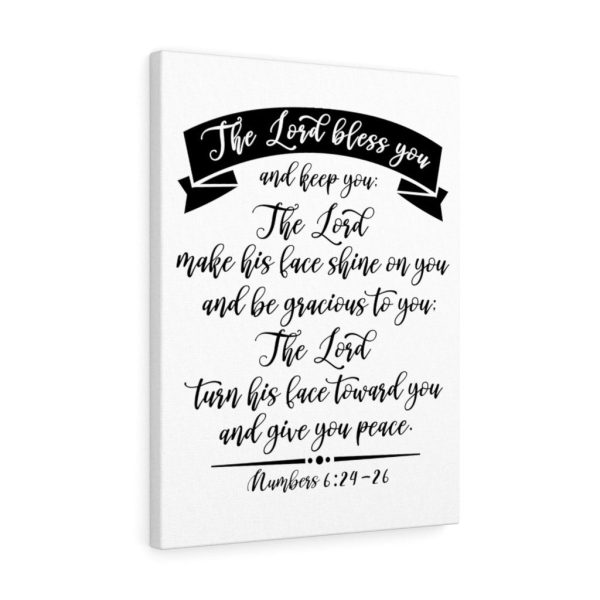 Scripture Canvas The Lord Bless You Numbers 6:24 26 Christian Bible Verse Meaningful Framed Prints, Canvas Paintings - Image 7