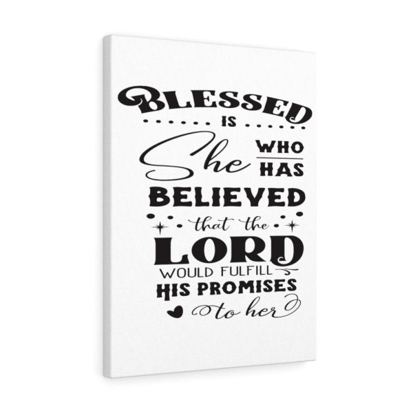 Scripture Canvas Blessed Is Who Christian Wall Art Meaningful Framed Prints, Canvas Paintings - Image 4