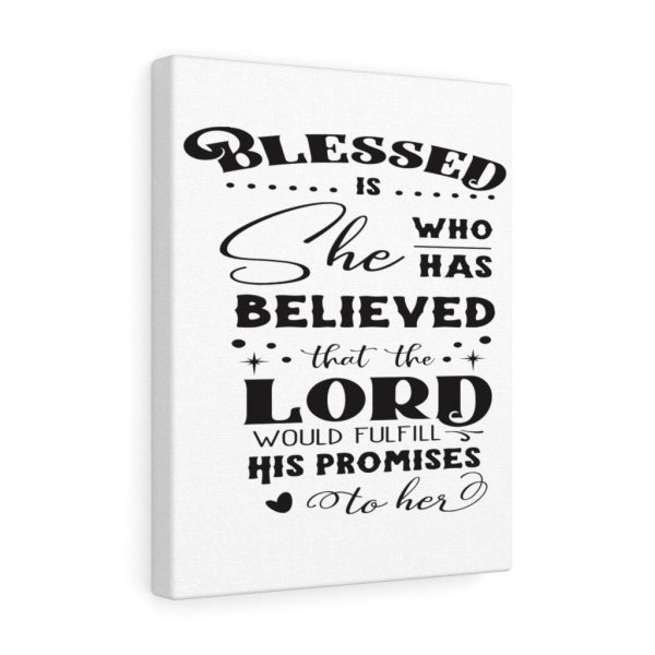 Scripture Canvas Blessed Is Who Christian Wall Art Meaningful Framed Prints, Canvas Paintings - Image 2