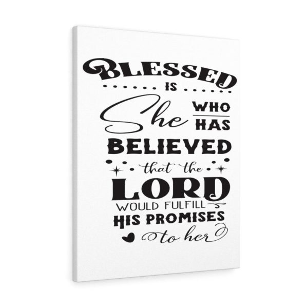 Scripture Canvas Blessed Is Who Christian Wall Art Meaningful Framed Prints, Canvas Paintings