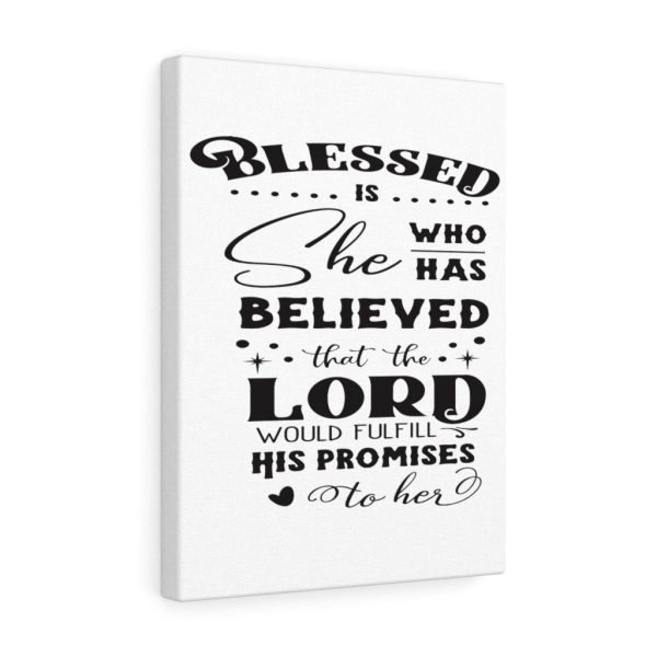 Scripture Canvas Blessed Is Who Christian Wall Art Meaningful Framed Prints, Canvas Paintings - Image 3