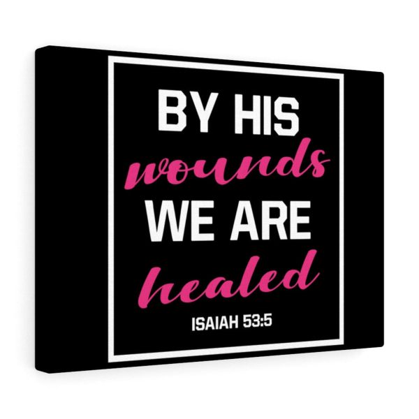 Scripture Canvas We Are Healed Isaiah 53:5 Christian Bible Verse Meaningful Framed Prints, Canvas Paintings - Image 5