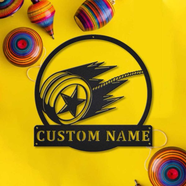 Personalized Yoyo Game Metal Sign Art, Custom Yoyo Game Metal Sign, Yo - Image 2