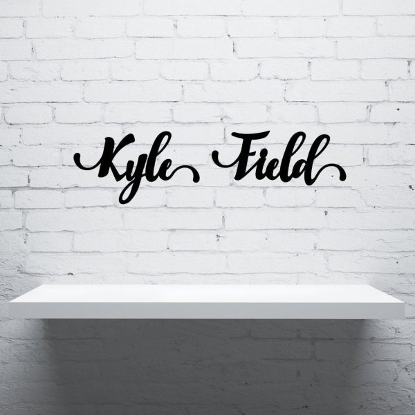 Kyle Field Sign Cut Metal Sign Wall Decor Metal Sign Metal Art Decorat