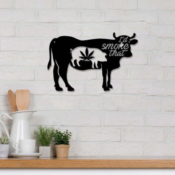 Custom Cow Metal Sign Farmer Sign Animals Farm Metal Sign Cow Sign Met - Image 2