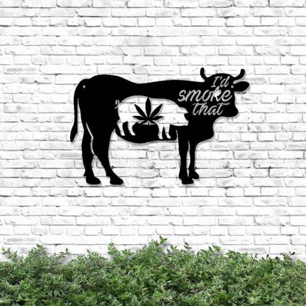 Custom Cow Metal Sign Farmer Sign Animals Farm Metal Sign Cow Sign Met