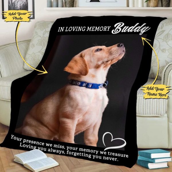 Customized Blanket For Pet Lovers Gift For Birthday Christmas Custom P - Image 2