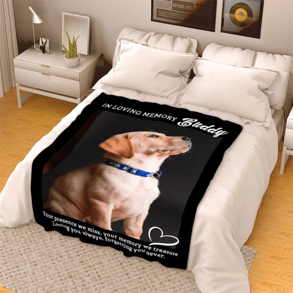 Customized Blanket For Pet Lovers Gift For Birthday Christmas Custom P - Image 6