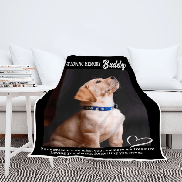 Customized Blanket For Pet Lovers Gift For Birthday Christmas Custom P - Image 7