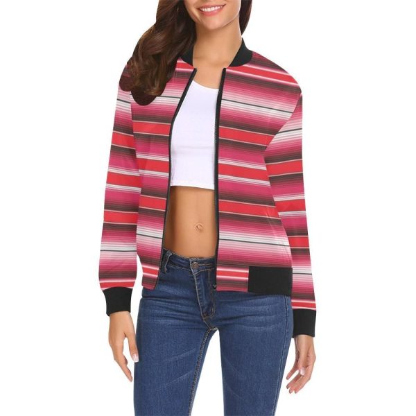 Pattern Print Mexican Serape Blanket Baja 3d Printed Unisex Jacket