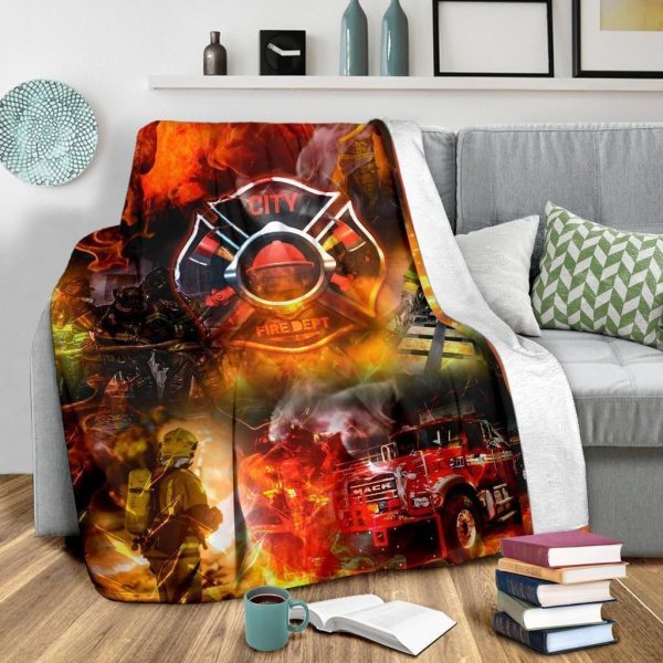 Firefighter Blanket Trending Gift For Firefighters - Image 3