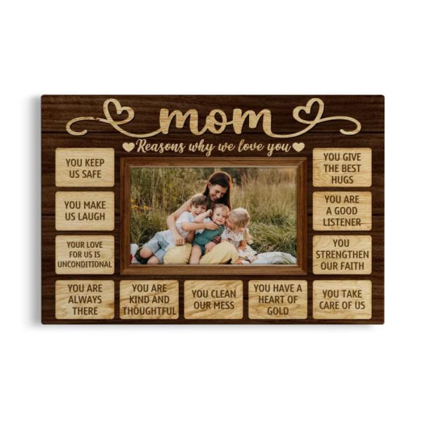 Canvas Prints From Photos, Personalized Canvas, Best Gifts For Mom, Meaningful Gifts For Mom Demcanvas - Image 5