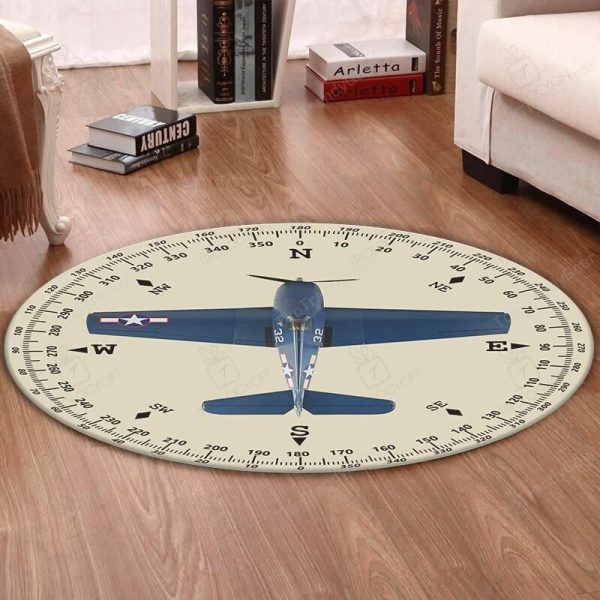 Helicat Living Room Round Mat Circle Rug F6f Helicat - Image 2