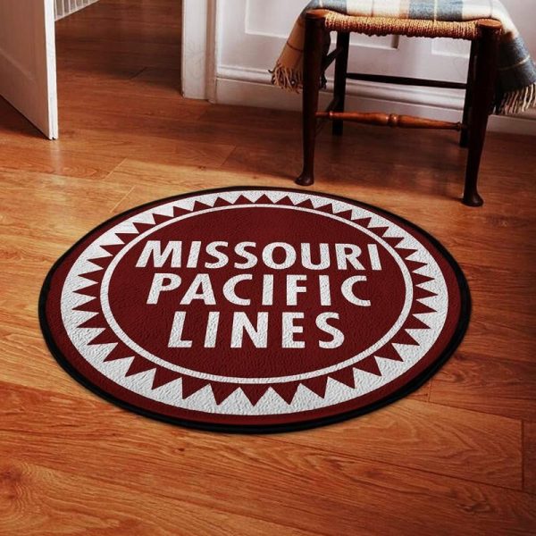 Missouri Round Mat Missouri Pacific Lines Round Floor Mat Room Rugs Carpet Outdoor Rug Washable Rugs