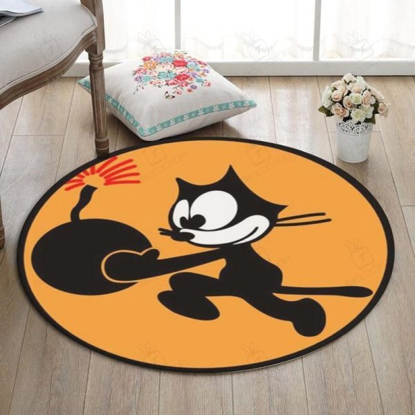 Aircraft Round Mat Vfaround Floor Mat Room Rugs Carpet31 Tomcatters Strike Fighter Squadron Us Navy Round Floor Mat Room Rugs Carpet Outdoor Rug Washable Rugs