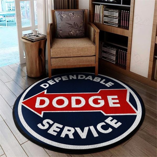 Dodge Round Floor Mat Room Rugs Carpet Dependable Service Round Mat Round Floor Mat Room Rugs Carpet Outdoor Rug Washable Rugs