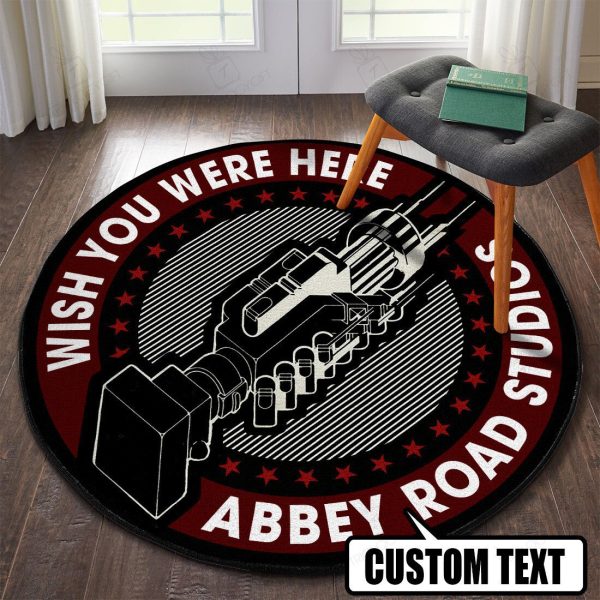 Personalized Tattoo Studio Round Mat Round Floor Mat Room Rugs Carpet Outdoor Rug Washable Rugs