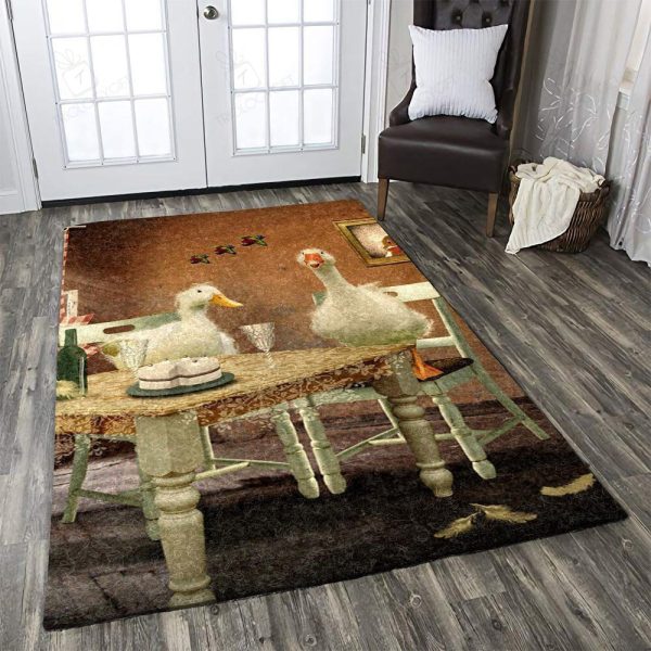 Duck Rectangle Rug Decor Area Rugs For Living Room Bedroom Kitchen Rugs Home Carpet Flooring Rs012869 Print