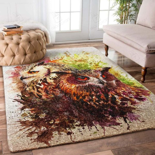 Owl Rectangle Area Rugs Carpet For Living Room, Bedroom, Kitchen Rugs, Non-Slip Carpet Rp123761 Print